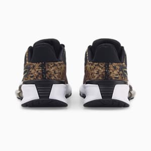 PWRFrame Safari Glam Training Shoes Women, Puma Black-Desert Tan