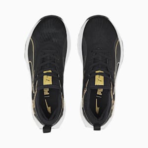 PWR XX NITRO™ Safari Glam Women's Training Shoes, Puma Black-Puma Team Gold, extralarge-IND