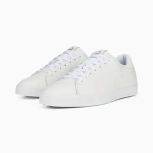 Fusion Classic Golf Shoes Men, PUMA White-PUMA White