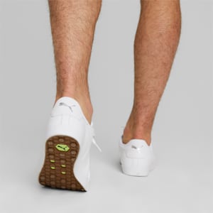 メンズ ゴルフ フュージョン クラシック ラバーソール スパイクレス シューズ, PUMA White-PUMA White