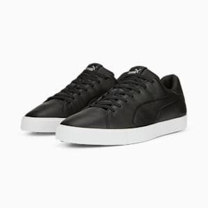 メンズ ゴルフ フュージョン クラシック ラバーソール スパイクレス シューズ, PUMA Black-PUMA Black, extralarge-JPN