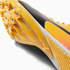 evoSPEED Sprint 14 Men's Track Spikes, Sun Stream-Sunset Glow-Puma Black, extralarge