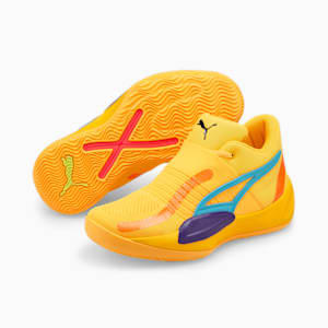 Souliers de basketball Rise NITRO, Sun Stream-Blue Atoll