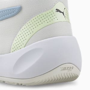 Rise NITRO Men's Basketball Shoes, Glacier Gray-Sunset Pink