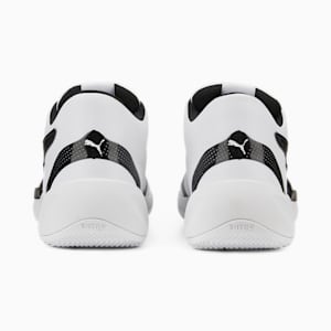 Rise NITRO Basketball Shoes, Puma White-Puma Black