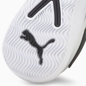 Rise NITRO Basketball Shoes, Puma White-Puma Black