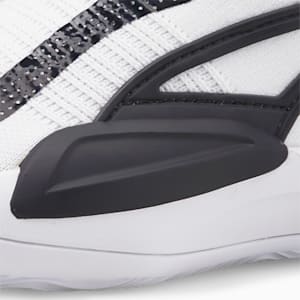 Rise NITRO Basketball Shoes, Puma White-Puma Black