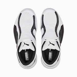Rise NITRO Basketball Shoes, Puma White-Puma Black