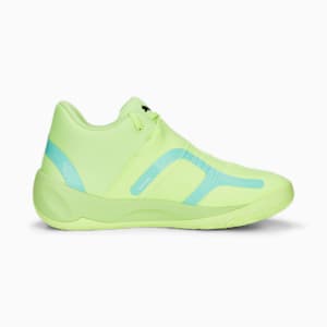 Rise NITRO Unisex Basketball Shoes, Fast Yellow-Electric Peppermint, extralarge-IND