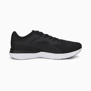 Transport Unisex Running Shoes, Puma Black-High Risk Red