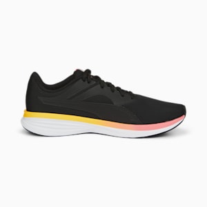 Transport Unisex Running Shoes, Puma Black-Sunset Glow-Sun Stream, extralarge-IND