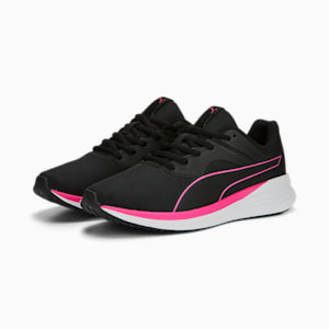 Transport Unisex Running Shoes, PUMA Black-Ravish-PUMA White, extralarge-IND