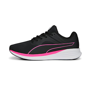 Transport Unisex Running Shoes, PUMA Black-Ravish-PUMA White, extralarge-IND