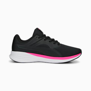 Transport Unisex Running Shoes, PUMA Black-Ravish-PUMA White, extralarge-IND