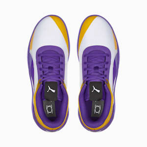 Fusion Nitro Team Basketball Shoes, Prism Violet-Spectra Yellow