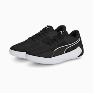 Fusion Nitro Team Unisex Basketball Shoes, Puma Black-Puma White
