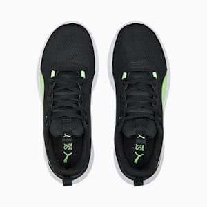 Resolve Modern Unisex Running Shoes, PUMA Black-Fizzy Lime-PUMA White, extralarge-IND