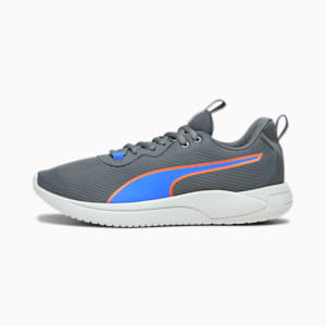Resolve Modern Unisex Running Shoes, Cool Dark Gray-Ultra Blue-Neon Sun, extralarge-IND