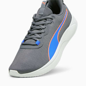 Resolve Modern Unisex Running Shoes, Cool Dark Gray-Ultra Blue-Neon Sun, extralarge-IND