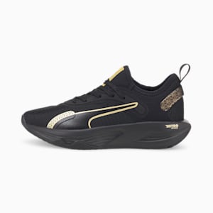 PWR XX NITRO™ Deco Glam Women's Training Shoes, Puma Black-Puma Team Gold, extralarge-IND