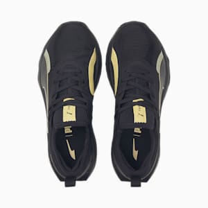 PWR XX NITRO Deco Glam Women's Training Shoes, Puma Black-Puma Team Gold, extralarge-IND