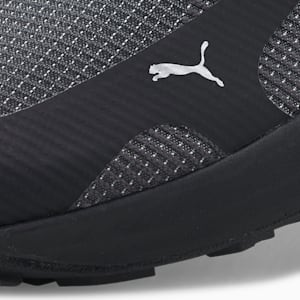 Zapatos para correr Fast-Trac NITRO para hombre, Puma Black-Metallic Silver