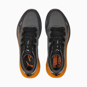 Fast-Trac NITRO™ Men's Trail Running Shoes, Puma Black-Orange Brick, extralarge-IND