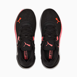 SOFTRIDE Pro Women's Running Shoes, Puma Black-Sunset Glow-Puma White, extralarge-IND