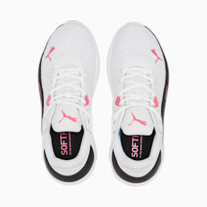 Zapatos de entrenamiento Softride Pro para mujer, Puma White-Sunset Pink-Puma Black