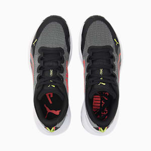 Fast-Trac NITRO Women's Running Shoes, Puma Black-Sunset Glow-Light Lime
