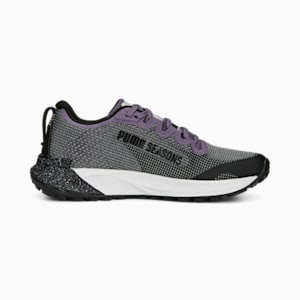 ウィメンズ ファストトラック ニトロ ランニングシューズ, Purple Charcoal-PUMA Black