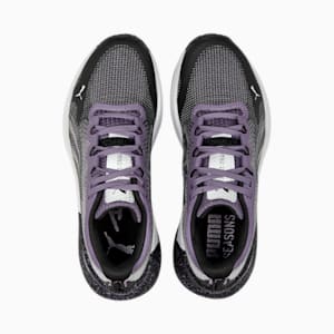 ウィメンズ ファストトラック ニトロ ランニングシューズ, Purple Charcoal-PUMA Black