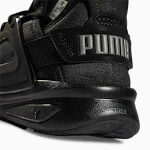 SOFTRIDE Enzo Evo Unisex Running Shoes, Puma Black-CASTLEROCK, extralarge-IND