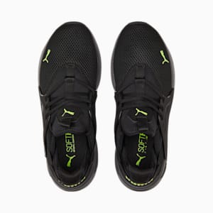 Softride Enzo Evo Running Shoes, Puma Black-Lime Squeeze, extralarge