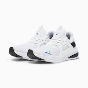 Softride Enzo Evo Running Shoes, Puma White-Ultra Blue-PUMA Black