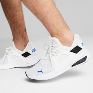 SOFTRIDE Enzo Evo Unisex Running Shoes, Puma White-Ultra Blue-PUMA Black, extralarge-IND