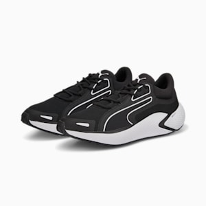SOFTRIDE Pro Coast Unisex Running Shoes, Puma Black-Puma White, extralarge-IND