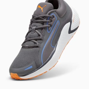 SOFTRIDE Pro Coast Unisex Running Shoes, Cool Dark Gray-Blue Skies-Clementine, extralarge-IND