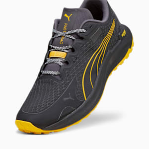 SEASONS Fast-Trac NITRO™ GORE-TEX® Men's Running Shoes, PUMA Black-Yellow Sizzle, extralarge