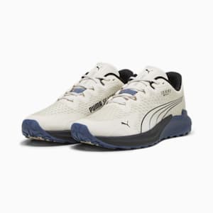 メンズ シーズンズ ファストトラック ニトロ 2 GORE-TEX ランニングシューズ, Alpine Snow-Inky Blue, extralarge-JPN