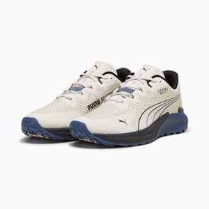 メンズ シーズンズ ファストトラック ニトロ 2 ゴアテックス ランニングシューズ, Alpine Snow-Inky Blue, extralarge-JPN