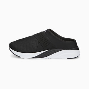 ウィメンズ ソフトライド ルビー ミュール クロッグ サンダル, Puma Black-Puma White, extralarge-JPN