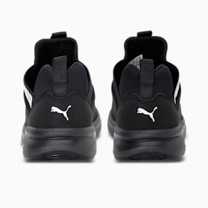 Enzo 2 Clean Unisex Running Shoes, Puma Black-Puma White, extralarge-IND