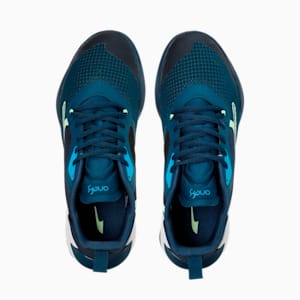 one8 Virat Kohli Fuse 2.0 Camo Unisex Training Shoes, Puma Black-Intense Blue