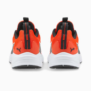 Fire Runner Profoam Unisex Running Shoes, Cherry Tomato-Puma Black-Puma White, extralarge-IND