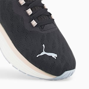 Zapatos para correr PUMA x Maggie Stephenson Run XX NITRO para mujer, Puma Black-Cloud Pink-Arctic Ice