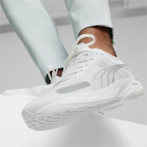 メンズ リベレイトニトロ 2 ランニングシューズ, PUMA White-PUMA Silver