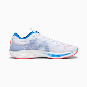 Liberate Nitro 2 Men's Running Shoes, PUMA White-Ultra Blue-Fire Orchid, extralarge-IND