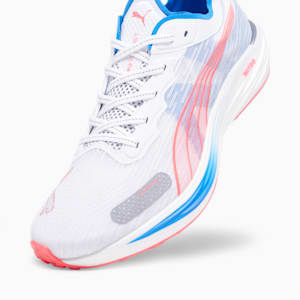 Liberate Nitro 2 Men's Running Shoes, PUMA White-Ultra Blue-Fire Orchid, extralarge-IND