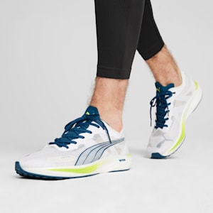 Liberate NITRO™ 2 Men's Running Shoes, PUMA White-Ocean Tropic-Lime Pow, extralarge